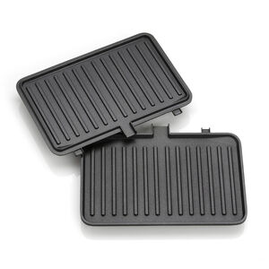 Grill 3 en 1: Placas para parrilla, gofres y tortillas